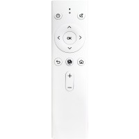 Пульт Huayu для Hyundai, HI, Novex, DEXP, Sber SBDV-00001W (белый)(голосовое управление)+батарейки